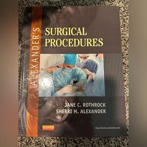 Alexander’s surgical procedures book